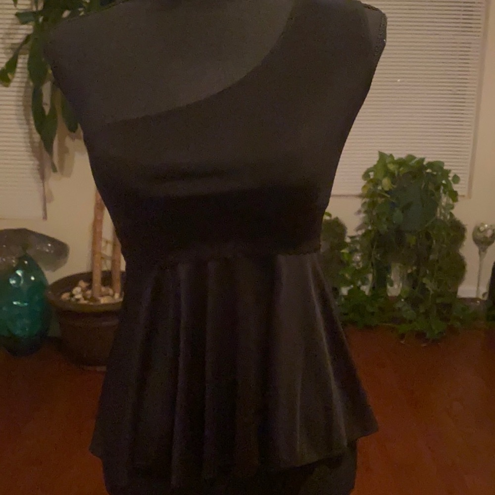 One shoulder blouse